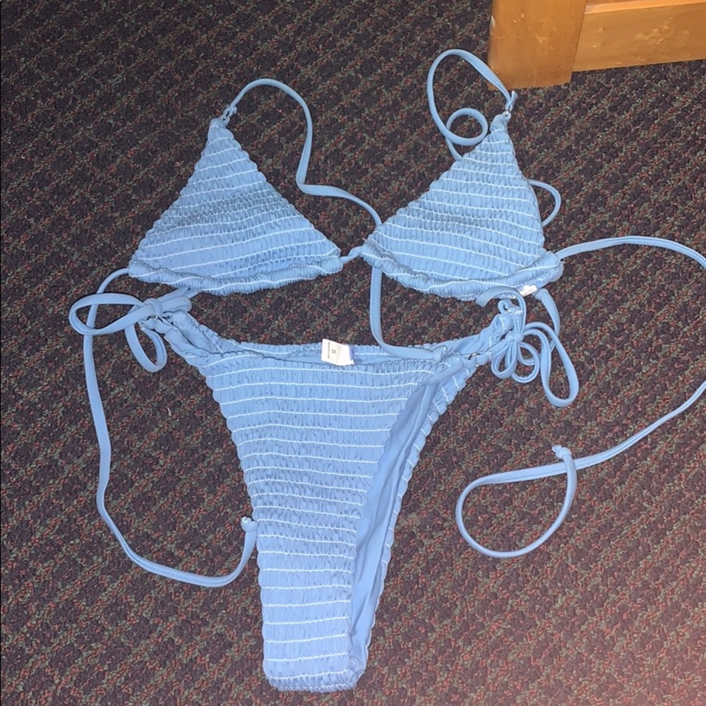 Light Blue Bikini Set